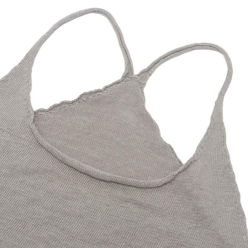 evam eva エヴァムエヴァ washable linen camisole E241K116｜midlandship｜08