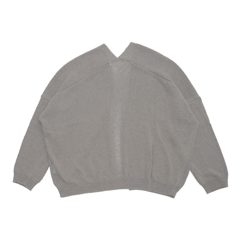 evam eva（エヴァムエヴァ） coil yam cardigan E241K135 : MIDLAND