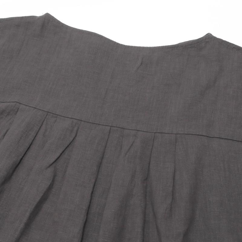 evam eva（エヴァムエヴァ） water linen pullover E241T062 : MIDLAND