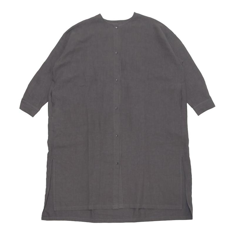 evam eva（エヴァムエヴァ） water linen one-piece E241T063