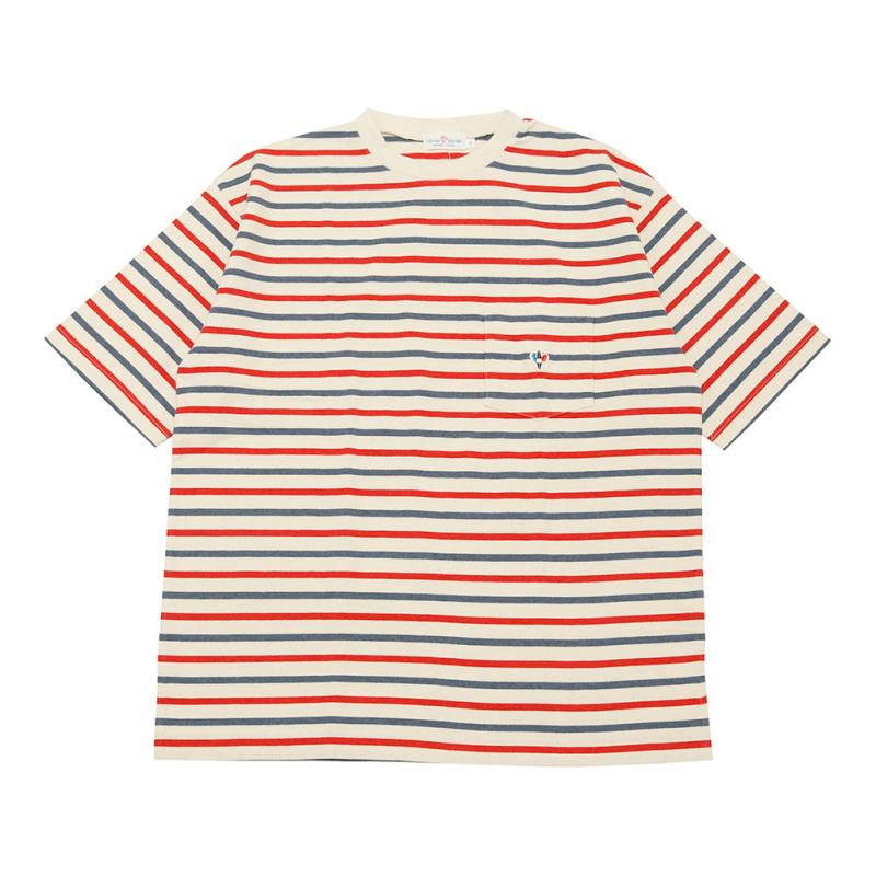 ARVOR MAREE アルヴォマレー Relax BORDER POCKET TEE Arvor Maree（アルボーマレー） アルヴォマレー Relax BORDER POCKET