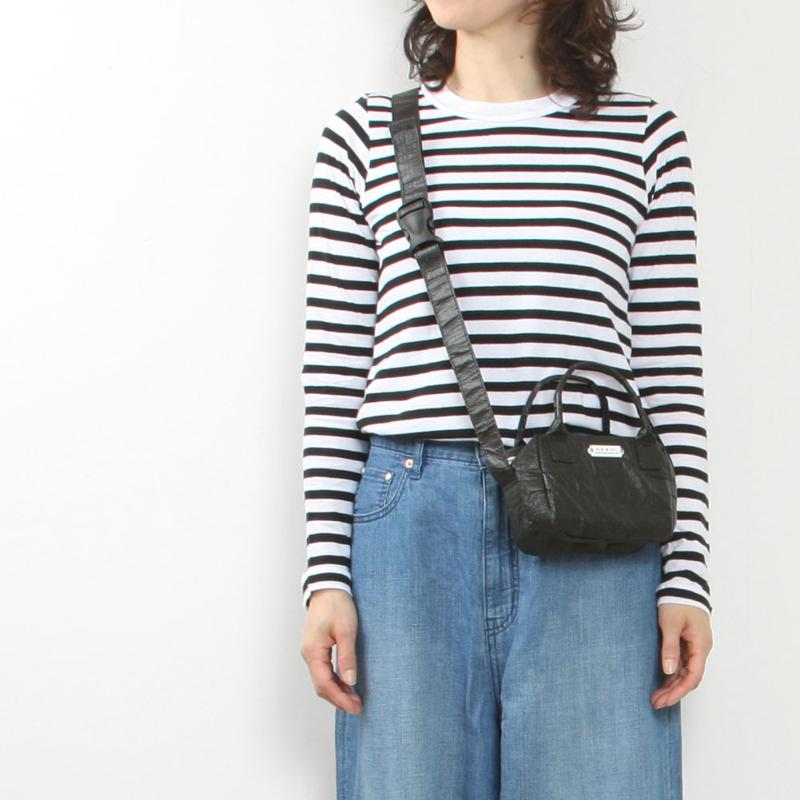 R&D.M.Co- アールアンドディーエムコー GAUZE BORDER BACK BUTTON SHIRT NO.6734 | R&D.M.Co OLDMAN'S TAILOR