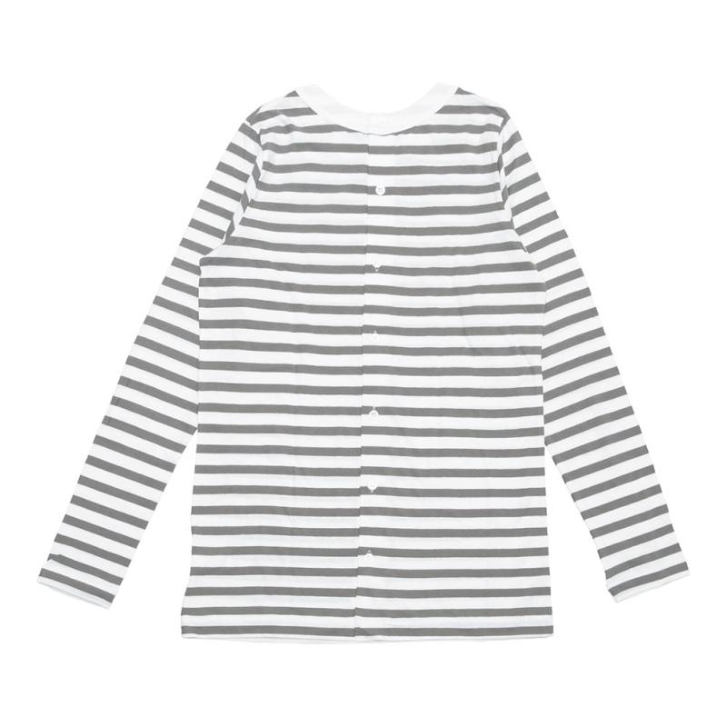 R&D.M.Co- アールアンドディーエムコー GAUZE BORDER BACK BUTTON SHIRT NO.6734 | R&D.M.Co OLDMAN'S TAILOR | 06