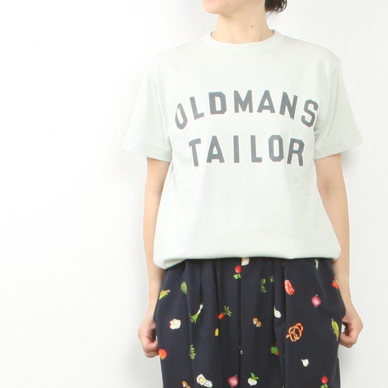 新品 オールドマンズテーラー OMT RUBBER PRINT CREW TEE