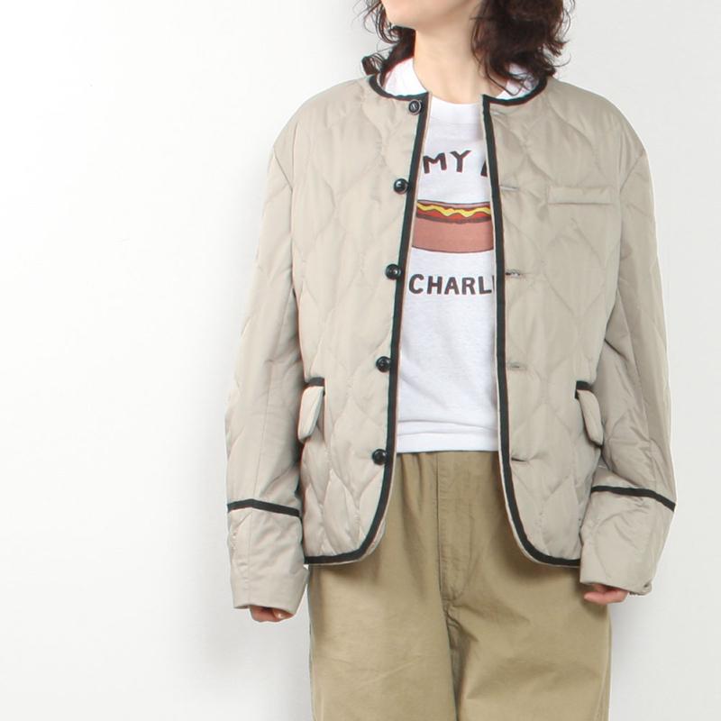 OLDMANS TAILOR オールドマンズ テーラー QUILING NOCOLLAR JKT OMT