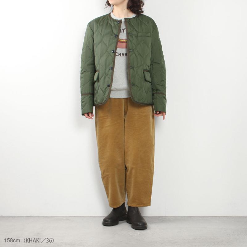 OLDMANS TAILOR オールドマンズ テーラー QUILING NOCOLLAR JKT OMT