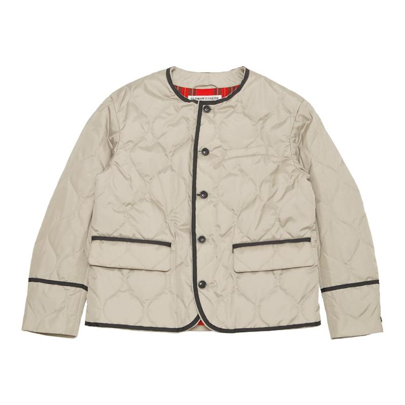 OLDMANS TAILOR オールドマンズ テーラー QUILING NOCOLLAR JKT OMT