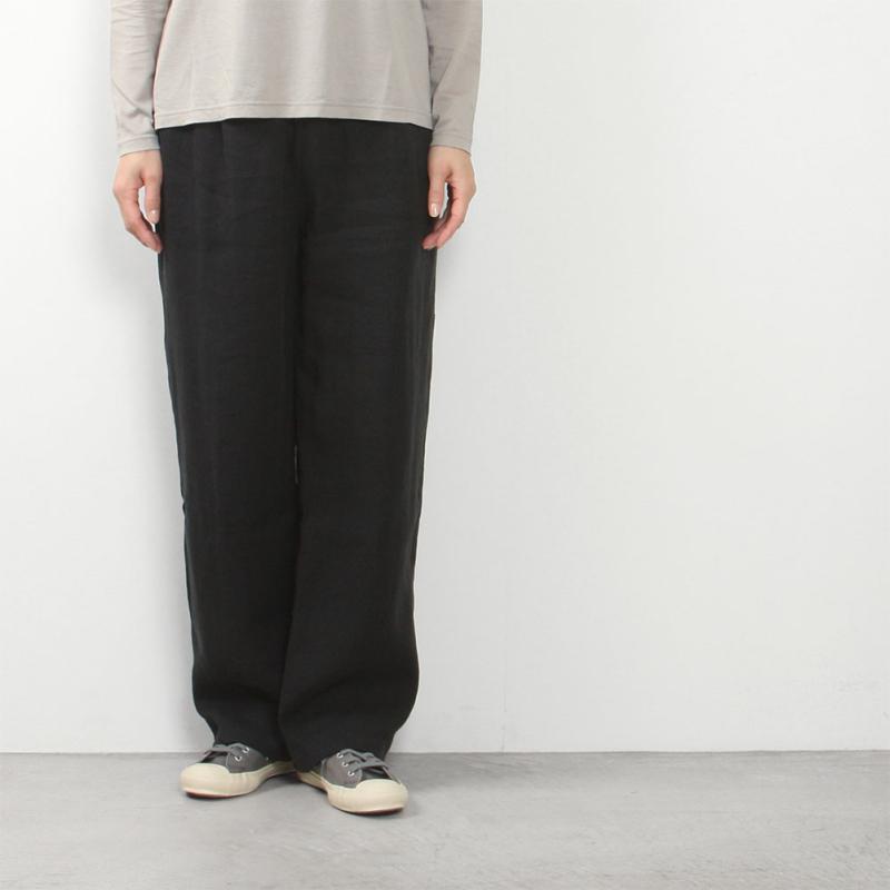 evam eva エヴァムエヴァ linen pants V243T906 evam eva（エヴァムエヴァ） linen pants V243T906 : MIDLAND SHIP