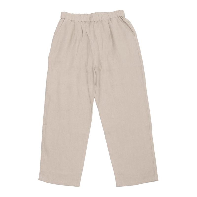 evam eva（エヴァムエヴァ） linen pants V243T906 : MIDLAND SHIP