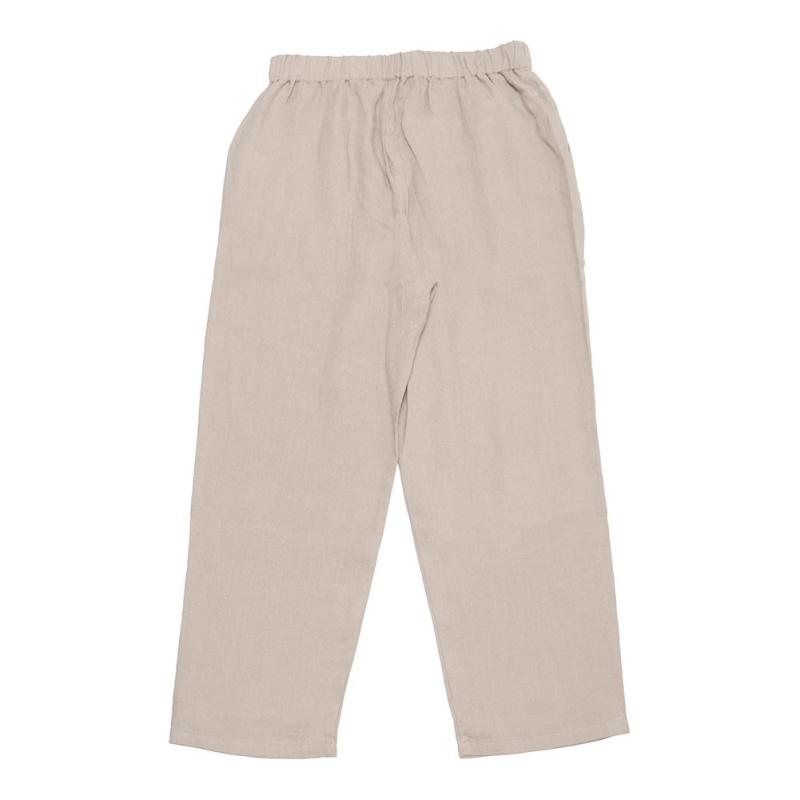 evam eva（エヴァムエヴァ） linen pants V243T906 : MIDLAND SHIP