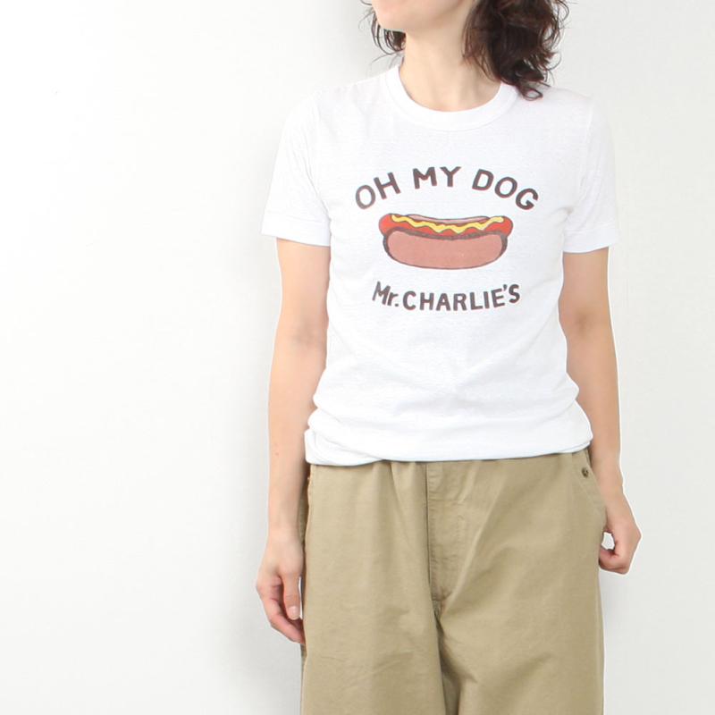 R&D.M.Co- アールアンドディーエムコー OH MY DOG T-SHIRT NO.7001 R&D.M.Co OLDMAN'S TAILOR 【クーポン対象 12/30 18:00-1/3 9:00】R&D