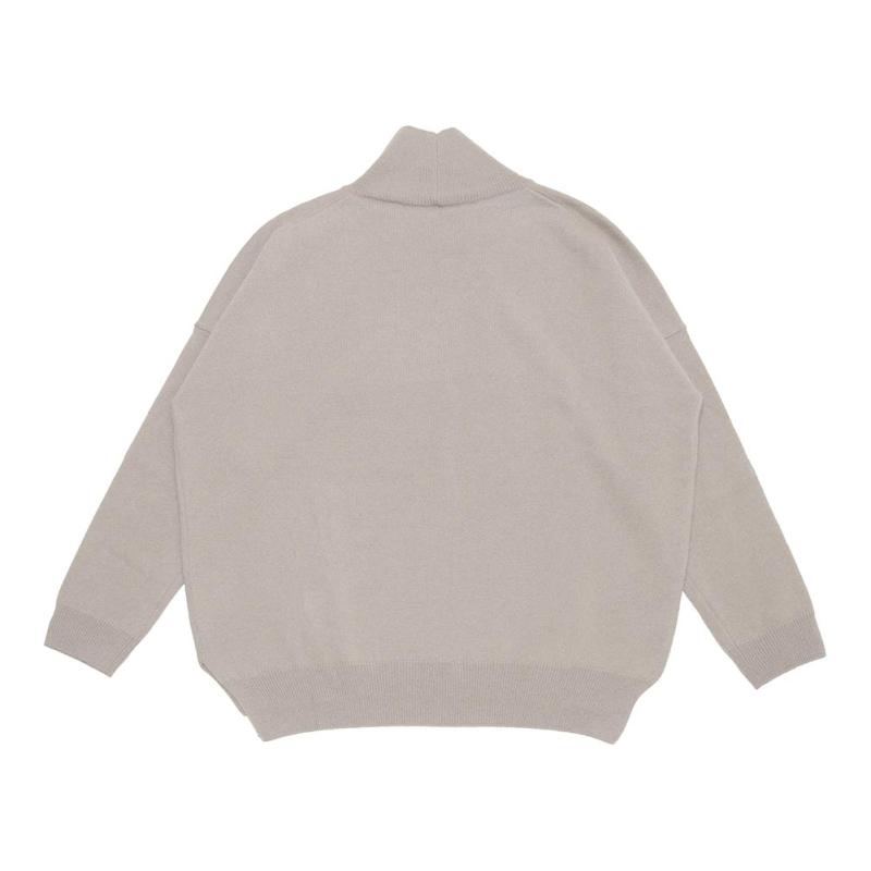 evam eva（エヴァムエヴァ） cashmere turtleneck E243K129 : MIDLAND