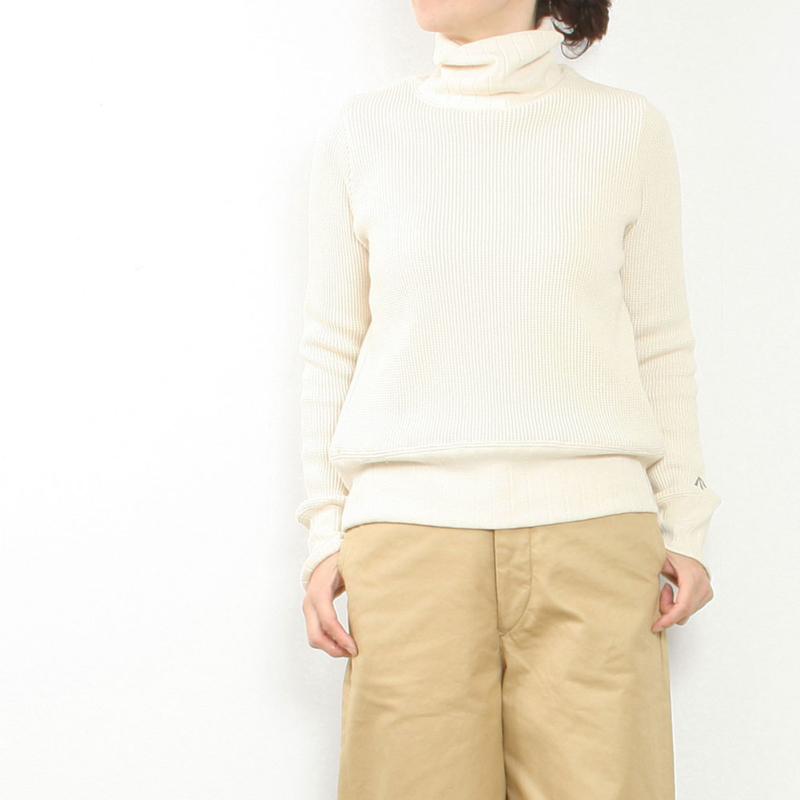 Nigel Cabourn ナイジェルケーボン TURTLE NECK BIG WAFFLE : MIDLAND 