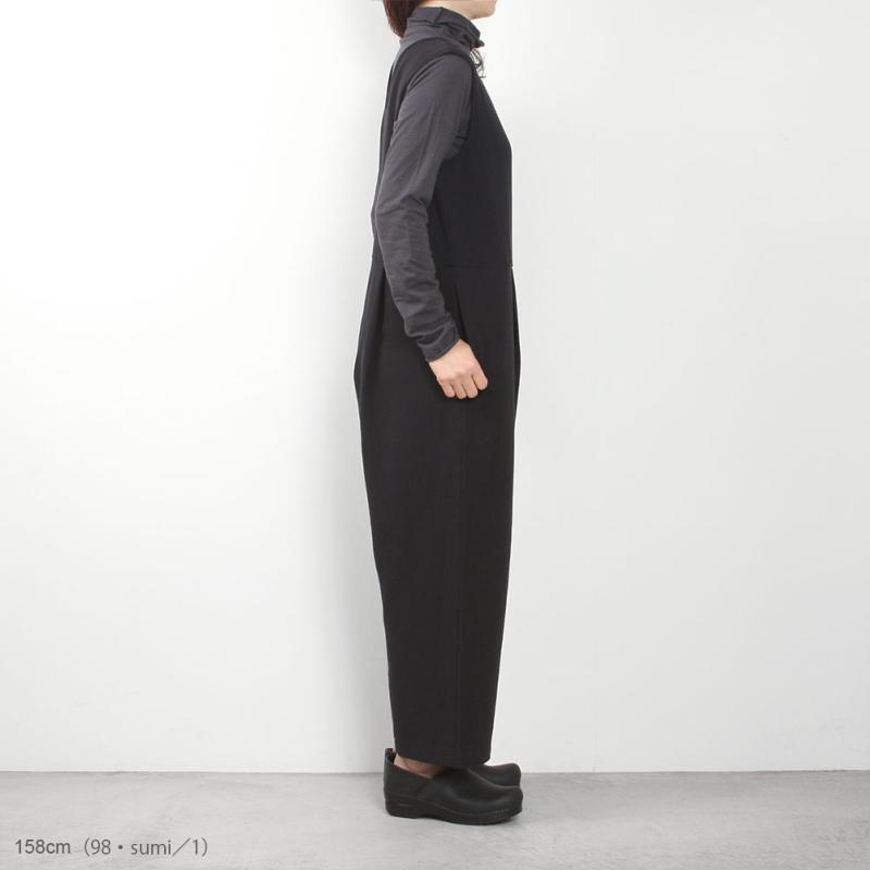 evam eva（エヴァムエヴァ） cotton all-in-one E251T080 : MIDLAND