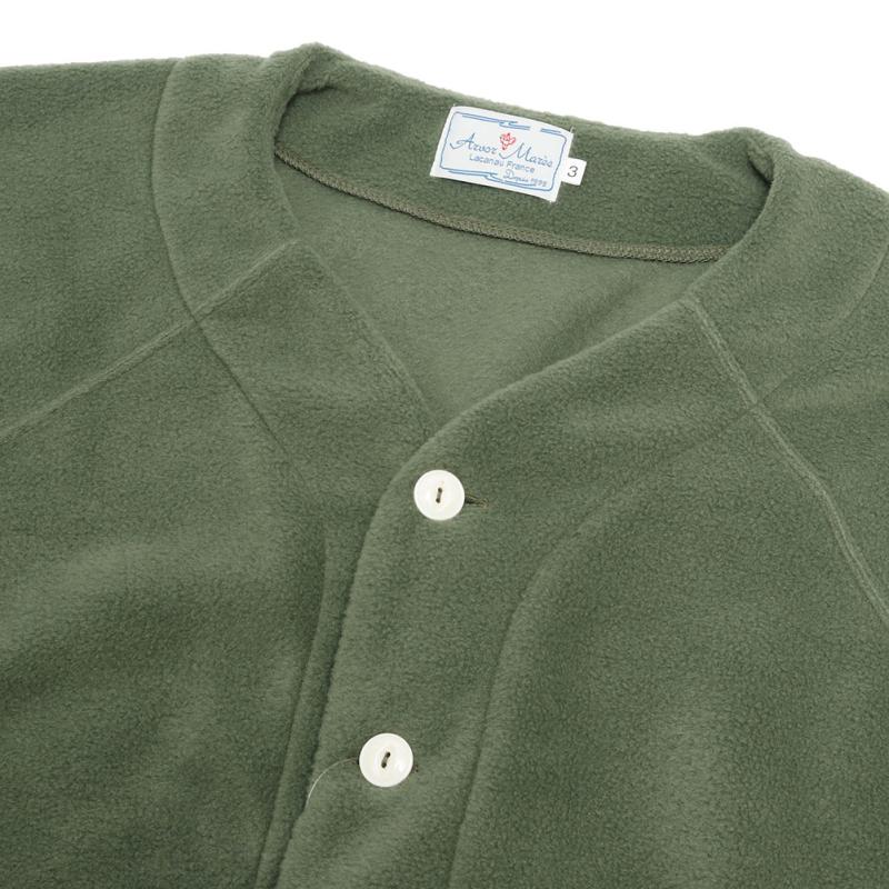 Arvor Maree（アルボーマレー） アルヴォマレー FLEECE CARDIGAN FLE 