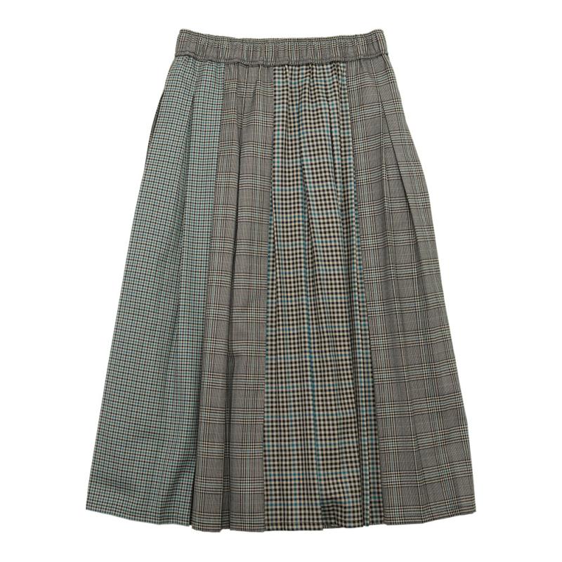 GRANDMA MAMA DAUGHTER（グランマママドーター） パッチワークプリーツ