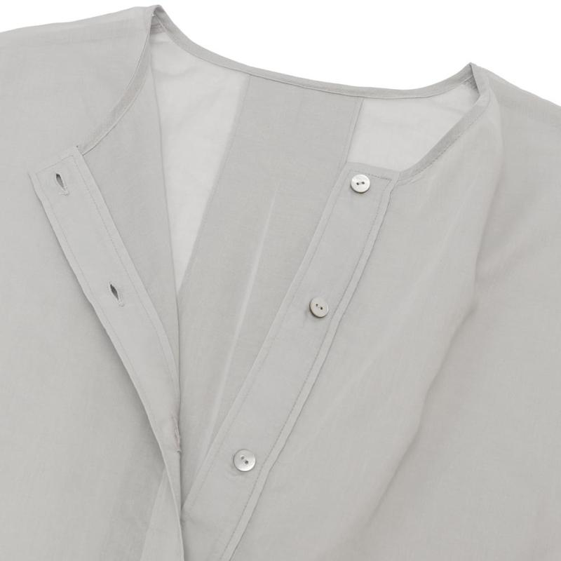 evam eva（エヴァムエヴァ） cotton voil pullover E251T189 : MIDLAND