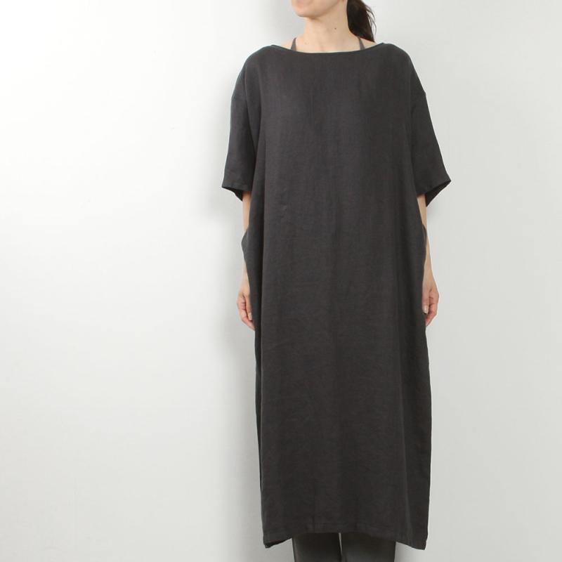 evam eva エヴァムエヴァ linen dolman one-piece E251T229 evam eva（エヴァムエヴァ） linen dolman one-piece E251T229