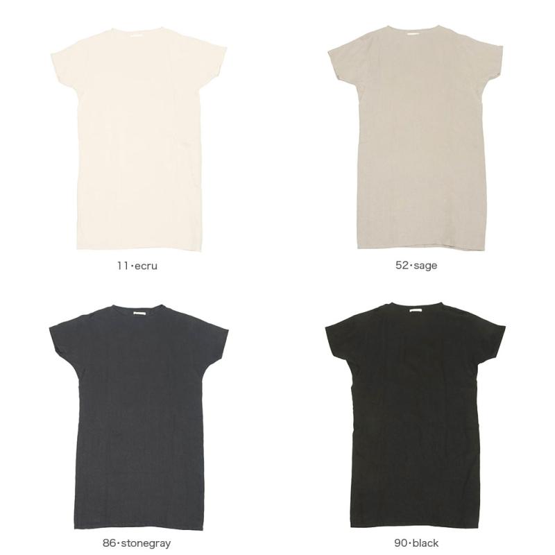 evam eva（エヴァムエヴァ） linen dolman one-piece E251T229
