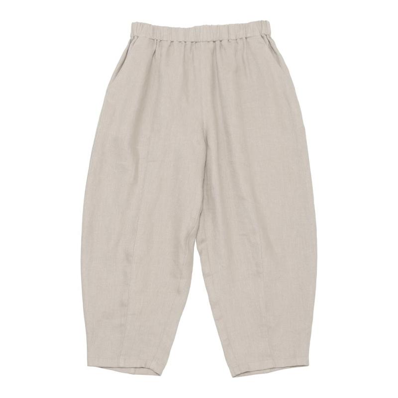 evam eva（エヴァムエヴァ） linen cropped pants E251T232 : MIDLAND