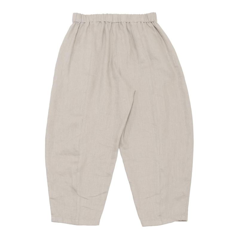 evam eva（エヴァムエヴァ） linen cropped pants E251T232 : MIDLAND