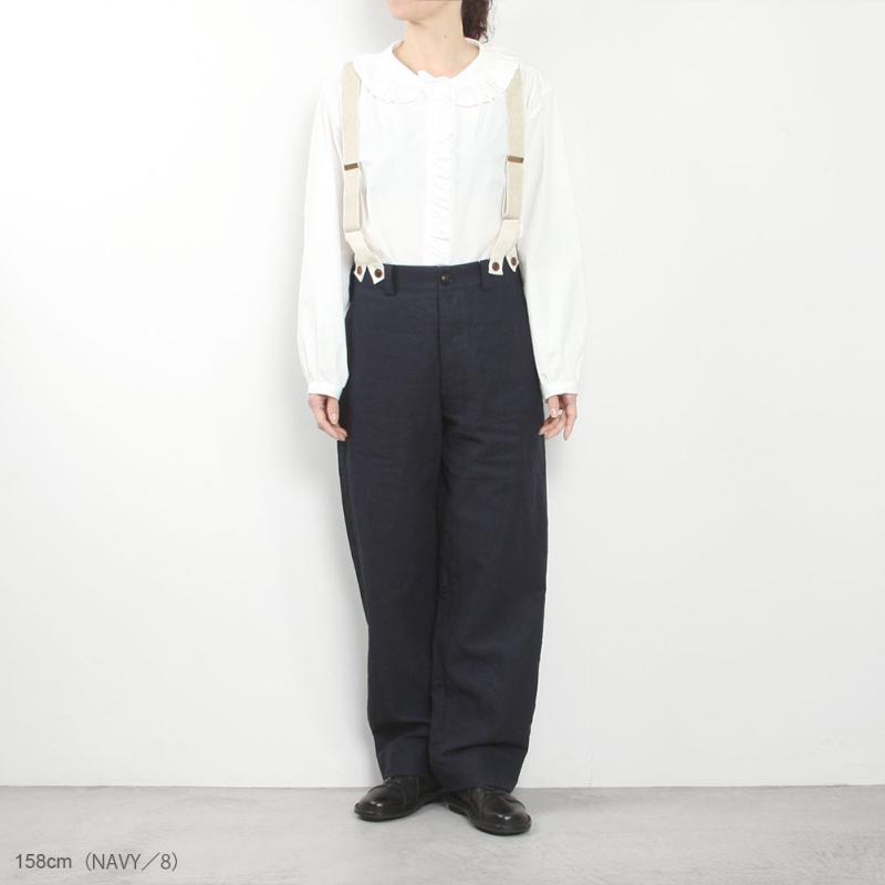 美品　NIGEL CABOURN×WORK PANT with BRACES Nigel Cabourn ナイジェルケーボン BRACES WORK PANT 80500850010