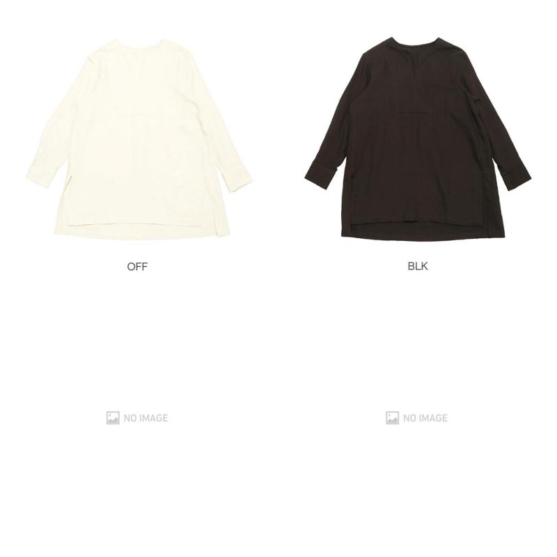 U PHORICA ユーフォリカ 和紙混C/Cuツイル プルオーバーブラウス U24-10970-53 30％OFF）U PHORICA ユーフォリカ 和紙混C/Cuツイル プルオーバー