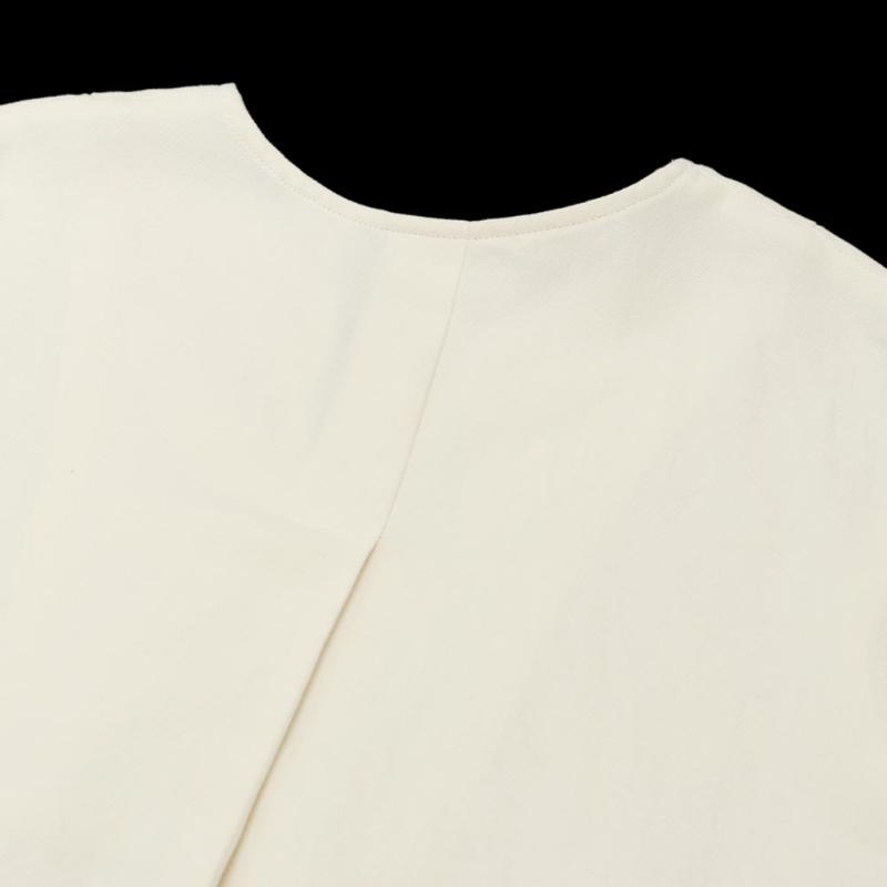 30％OFF）U PHORICA ユーフォリカ 和紙混C/Cuツイル プルオーバー