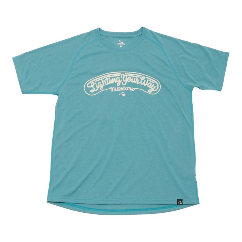 milestone マイルストーン Canvas T-shirts LIGHTNING YOUR WAY MST