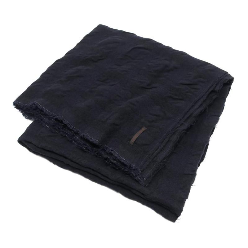 Honnete（オネット） Wide Stole C/W WASHED SHADOW CHECK AC1CK