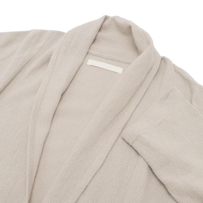 evam eva（エヴァムエヴァ） linen cotton robe E253T040 : MIDLAND