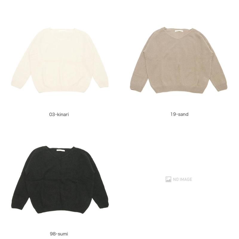 evam eva エヴァムエヴァ cashmere pullover E253K044 evam eva（エヴァムエヴァ） cashmere pullover E253K044 : MIDLAND