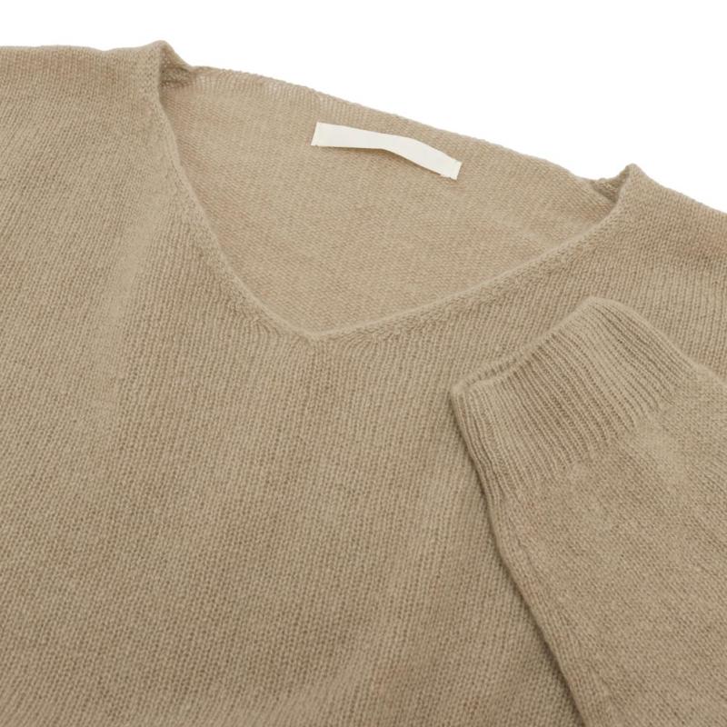 evam eva（エヴァムエヴァ） cashmere pullover E253K044 : MIDLAND