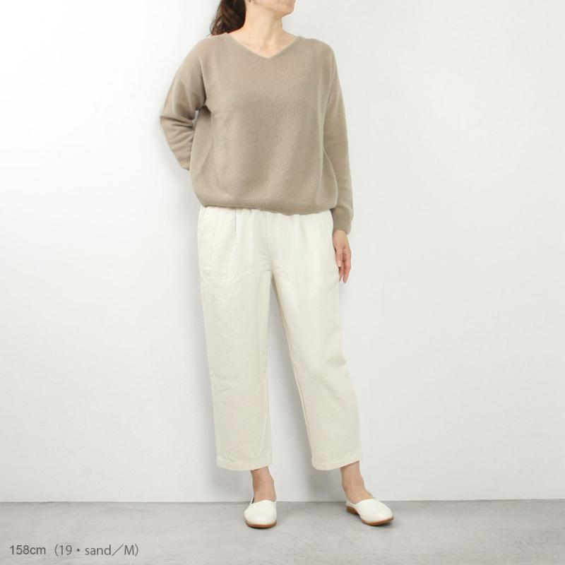 【なつみ】evam eva シルク混 ニット エヴァムエヴァ エヴァムエヴァ evam eva シルク混 コットンニット レディース 1