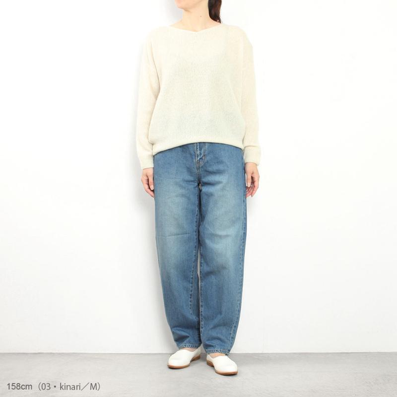 evam eva エヴァムエヴァ　カシミヤニットセーター evam eva エヴァムエヴァ カシミヤ 畦編み ニット プルオーバー