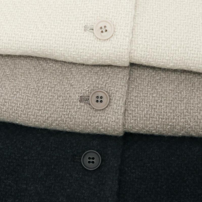 evam eva（エヴァムエヴァ） renew-wool vest E253T148 : MIDLAND SHIP