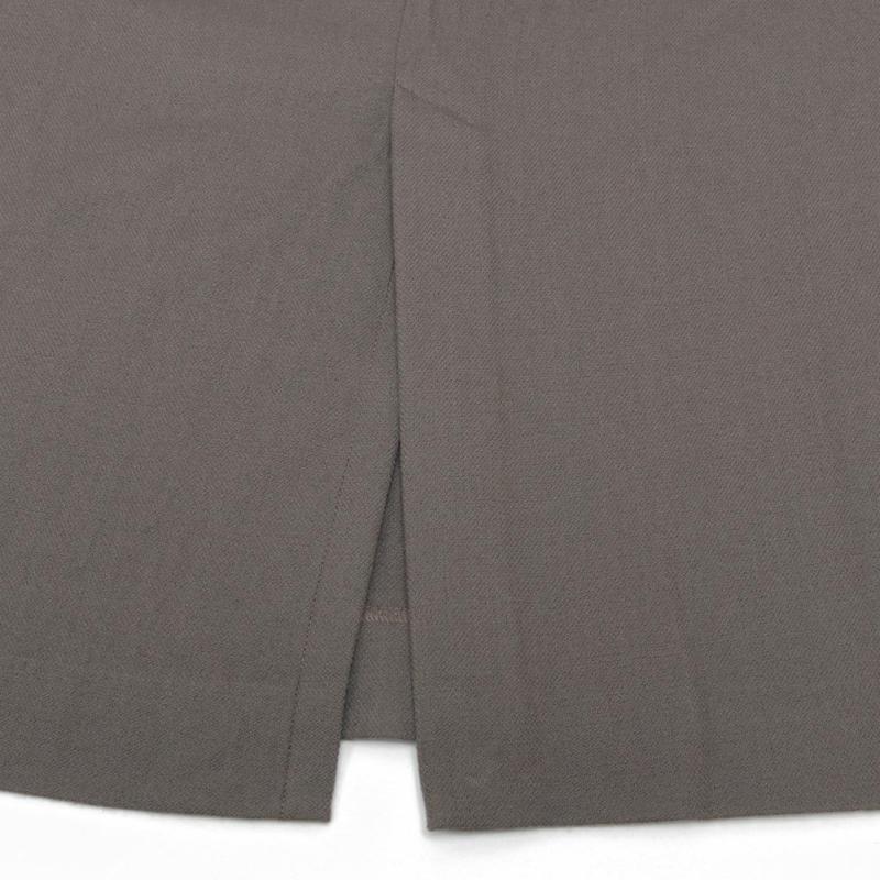 evam eva（エヴァムエヴァ） wool v neck one-piece E253T155