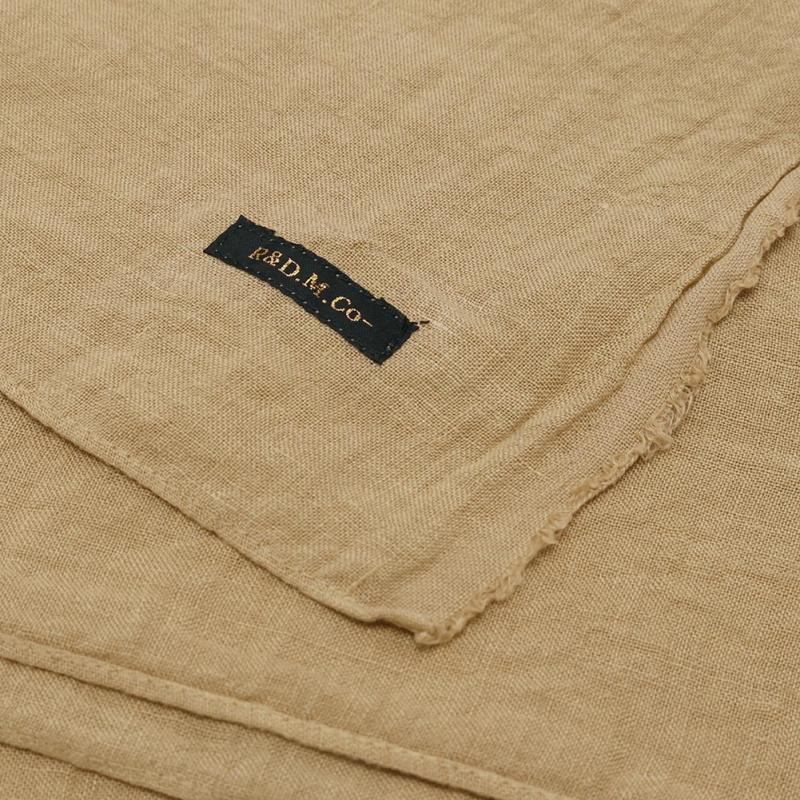 R&D.M.Co- アールアンドディーエムコー LINEN　HEMP STOLE NO.7429_5
