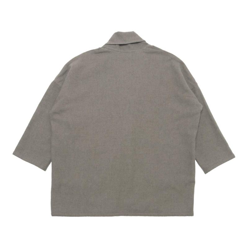 evam eva（エヴァムエヴァ） short robe E253T186 : MIDLAND SHIP