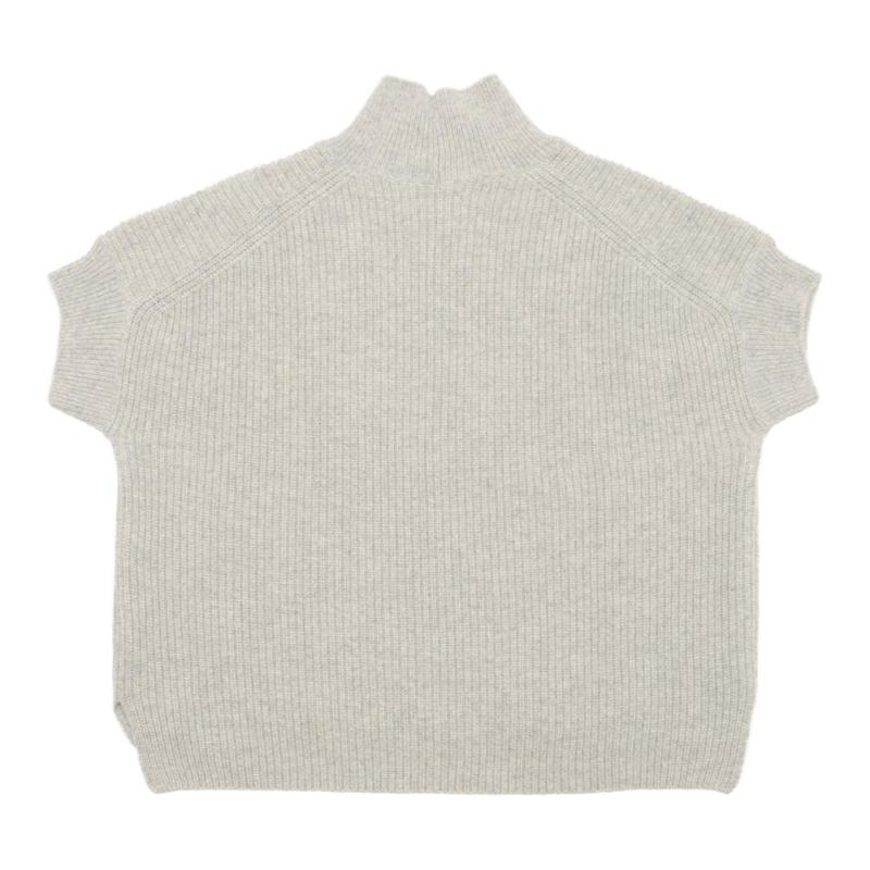 evam eva（エヴァムエヴァ） wool fox aze vest E253K199 : MIDLAND