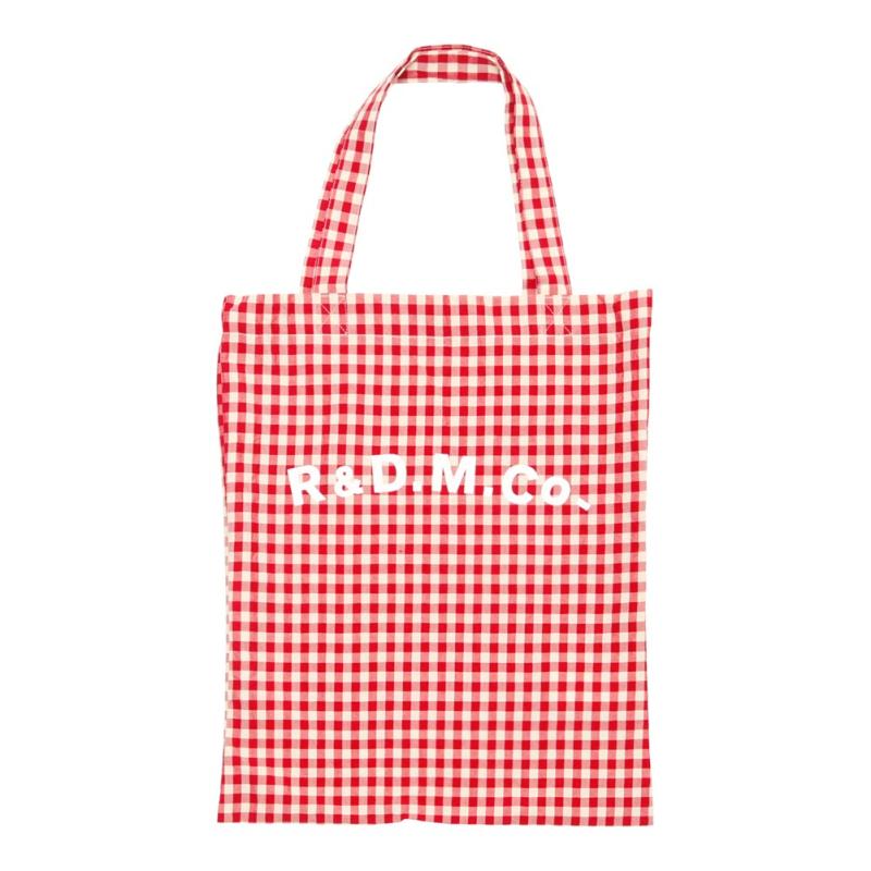 R&D.M.Co- アールアンドディーエムコー GINGHAM CHECK TOTE BAG NO.7618 R&D.M.Co OLDMAN'S TAILOR R&D.M.Co- アールアンドディーエムコー