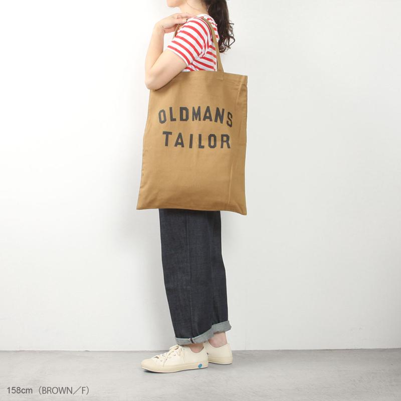 OLDMANS TAILOR オールドマンズ テーラー OMT PRINT TOTE BAG NO.1356