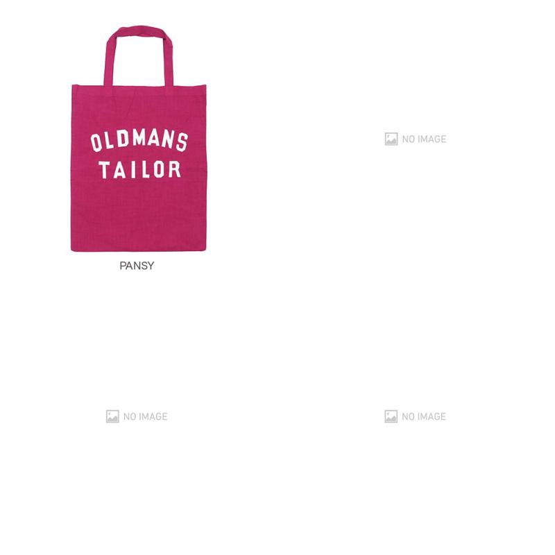 OLDMANS TAILOR オールドマンズ テーラー OMT PRINT TOTE BAG GARENT