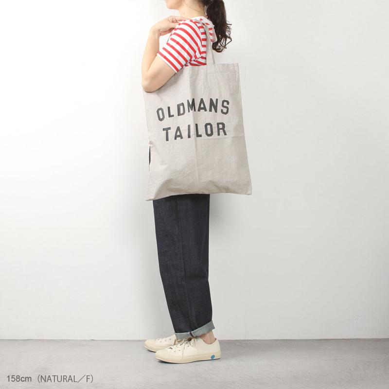 OLDMANS TAILOR オールドマンズ テーラー OMT PRINT TOTE BAG GARENT