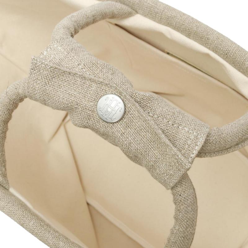 R&D.M.Co- アールアンドディーエムコー LINEN MARCHE BAG(L) NO.7682 R&D.M.Co OLDMAN'S TAILOR R&D.M.Co- アールアンドディーエムコー