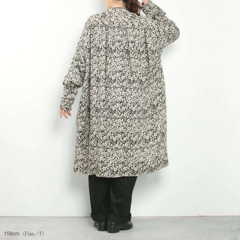 R&D.M.Co- アールアンドディーエムコー WILD BERRY STAND COLLAR LONG SHIRT NO.7759 R&D.M.Co OLDMAN'S TAILOR R&D.M.Co- アールアンドディーエムコー WILD