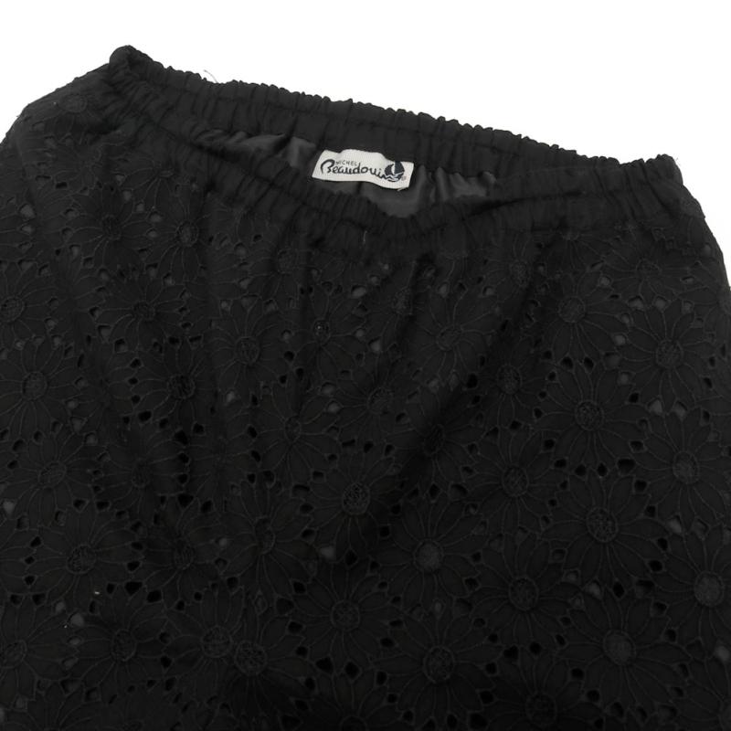 Michel Beaudouin ミッシェル ボードウィン エンブロイダリーレースパンツ MB-B6501 michel beaudouin ミッシェル ボードウィン エンブロイダリーレース