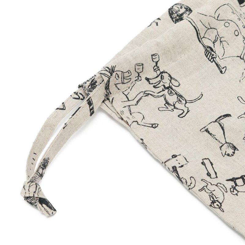 R&D.M.Co- アールアンドディーエムコー GRAFFITI DRAWSTRING BAG（L) NO.7959