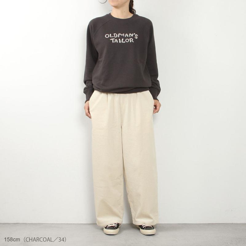 オールドマンズテーラー★スウェット★ OLDMANS TAILOR オールドマンズ テーラー OMT EMBROIDERY SWEAT NO