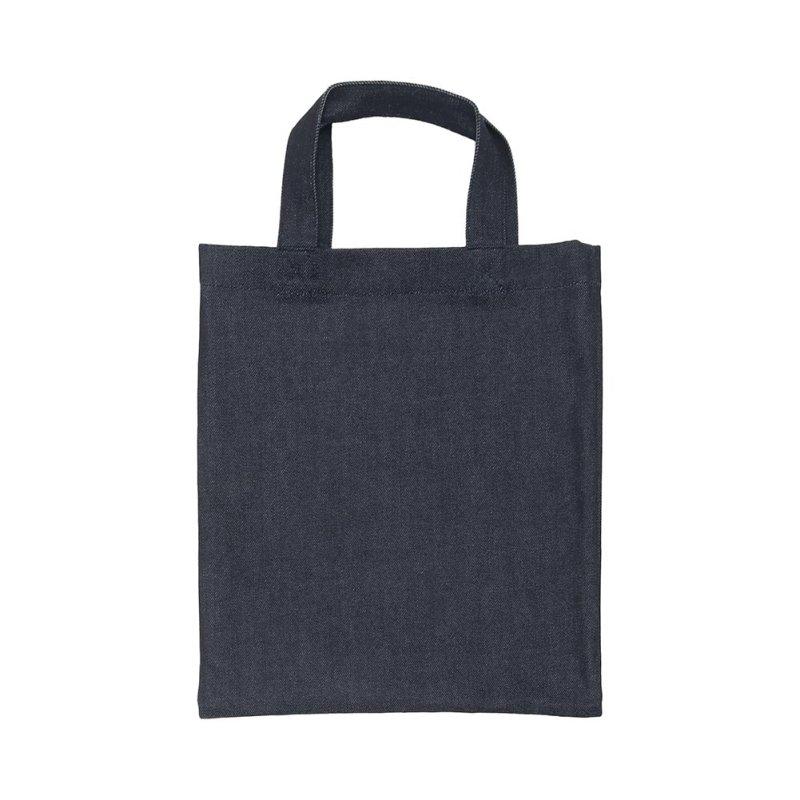 OLDMANS TAILOR オールドマンズ テーラー OMT PRINT DENIM MINI TOTE